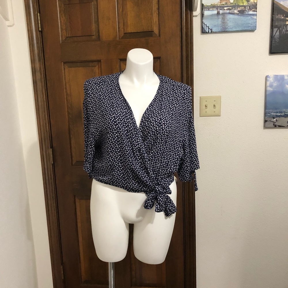 Cute wrap blouse from the GAP